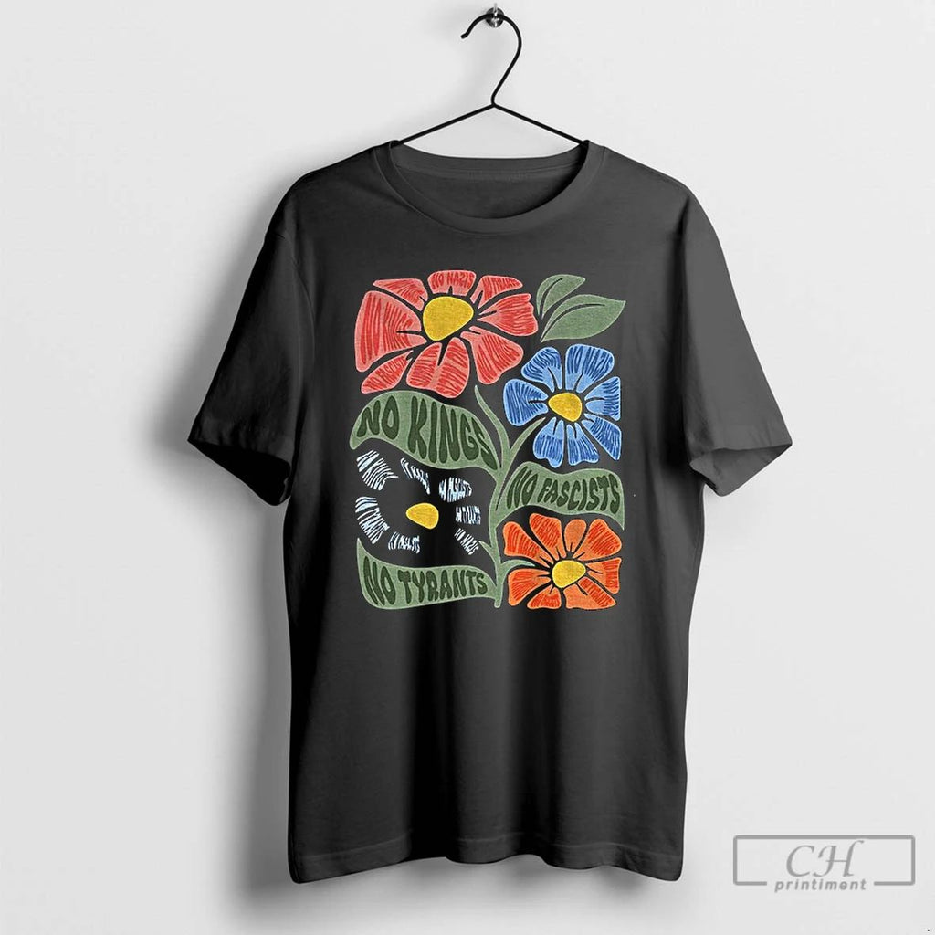 Classic No Kings No Fascists No Tyrants No Nazis Anti Trump Since 1776 T Shirts Unisex
