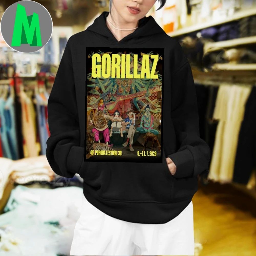 Gorillaz Trenčín Slovakia July 9-11 2026 Poster Shirt Unisex