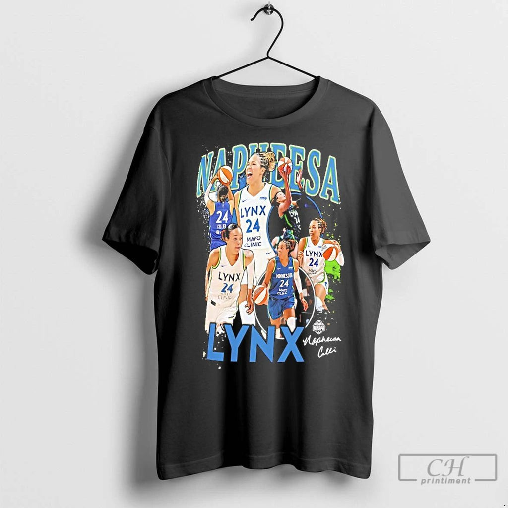 Premium Napheesa Collier Minnesota Lynx Wnba Crossroads Player Signature Unisex