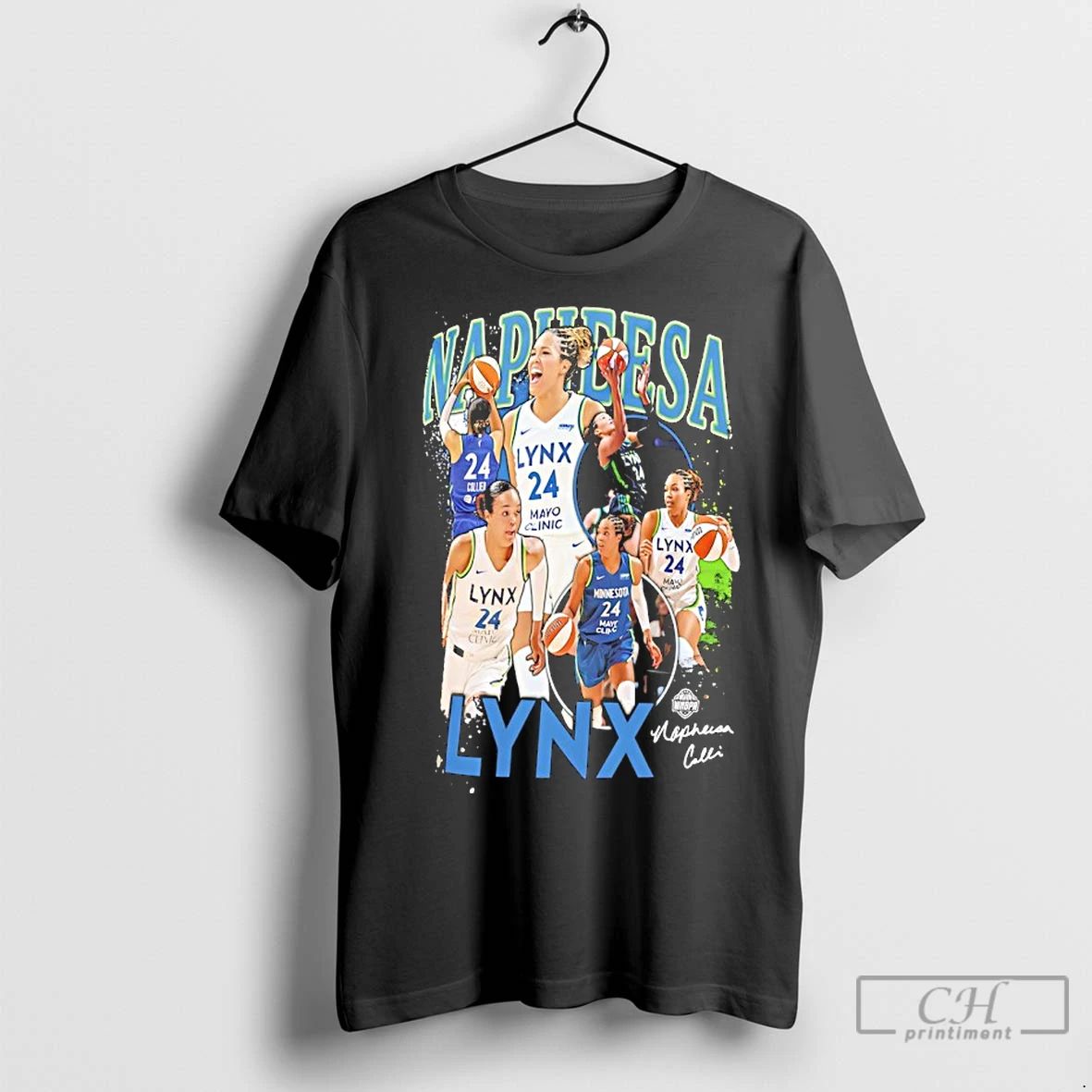 Premium Napheesa Collier Minnesota Lynx Wnba Crossroads Player Signature Unisex