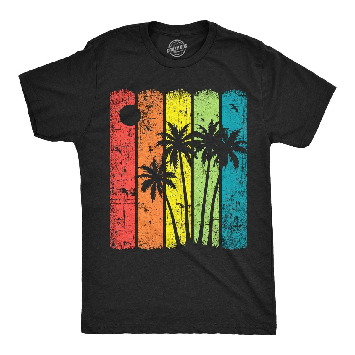 Mens Funny T Shirts Palm Trees Sarcastic Vacation Graphic Novelty Tee for Men Unisex