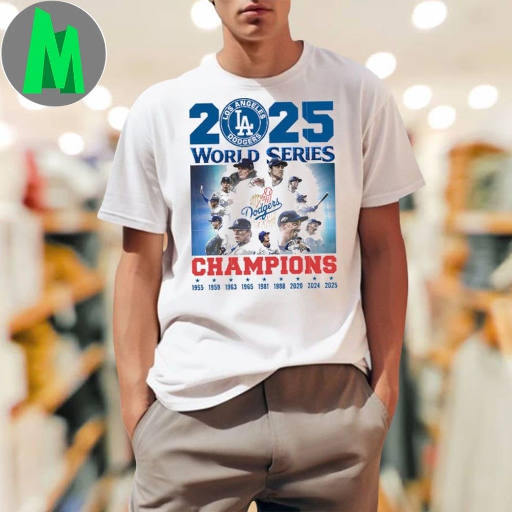 Dodgers logo world champions world champion Unisex