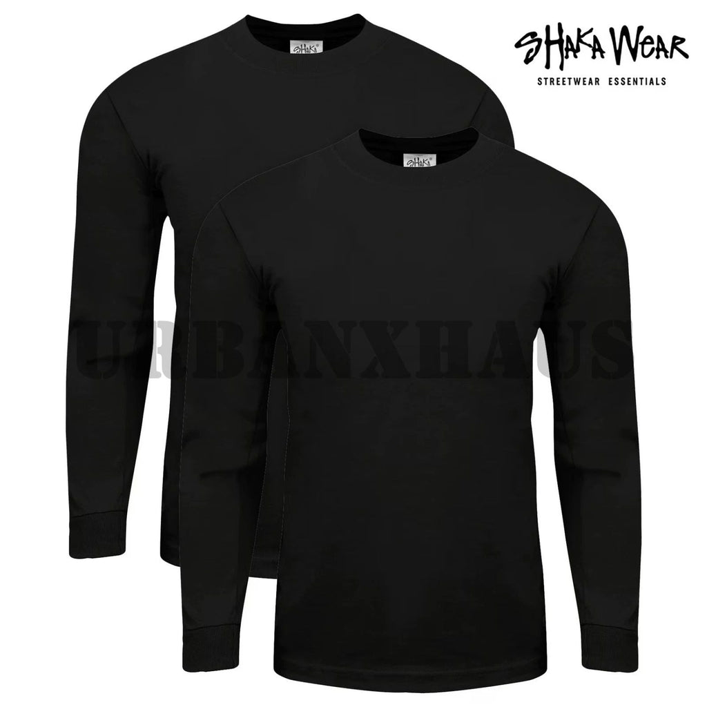 2 pcs *SHAKA WEAR Long Sleeve Super Max Heavyweight Unisex