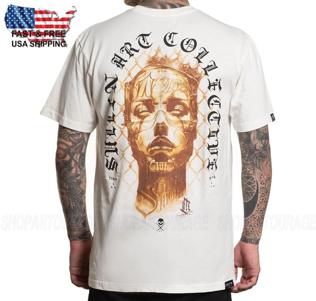 Sullen Art Collective Future Premium Fit SCM6909 Per Uomo Unisex