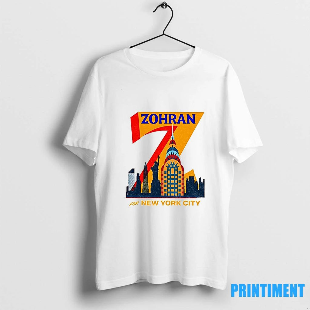 Mayor Mamdani 2025 Zohran For New York City Tshirts Sweater Unisex