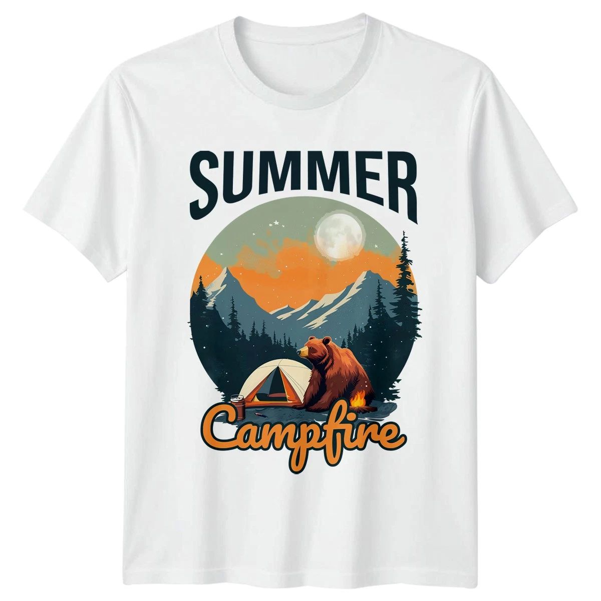 Summer Campfire Camping Outdoor Adventure Gift For Him And Her Unisex
