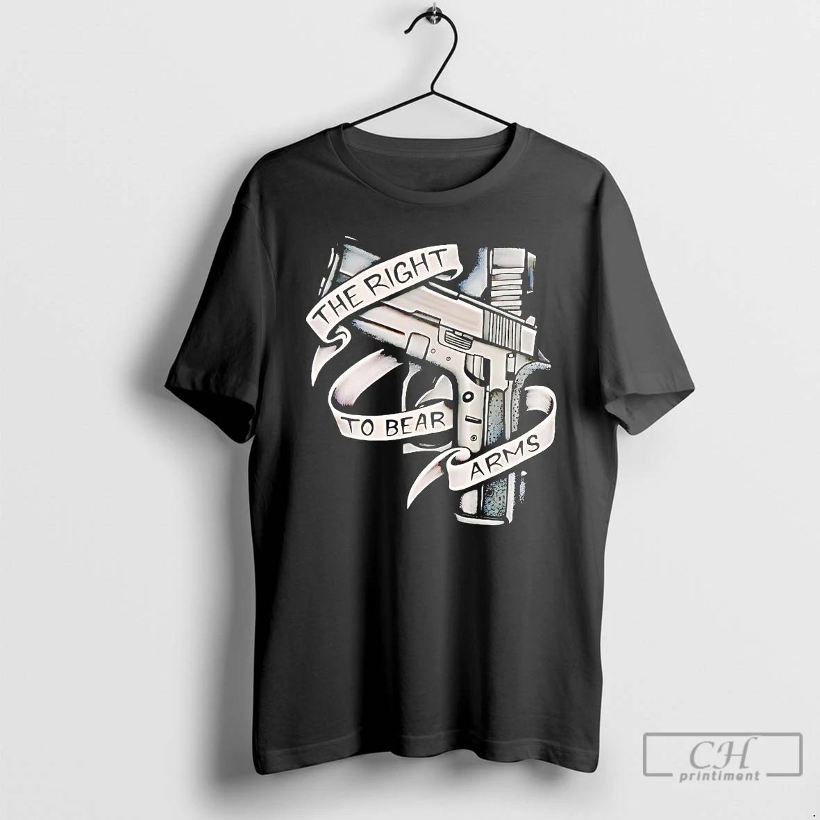 Classic Gun The Right To Bear Arms T Shirts Unisex