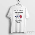 Premium Texas Map Im Not Yelling Im An Iowa Girl I Just Talk Loud Unisex