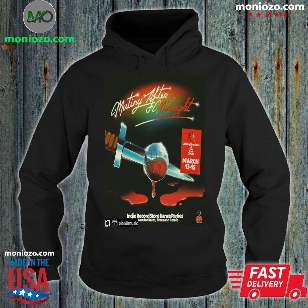 Johnny Blue Skies & The Dark Clouds Poster Mutiny After Midnight Mar 13-15 2026 Shirt Unisex