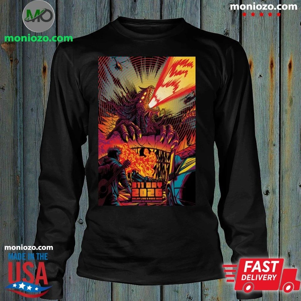 Original 311 Las Vegas NV Mar 8 2026 Tour Poster Shirt Unisex