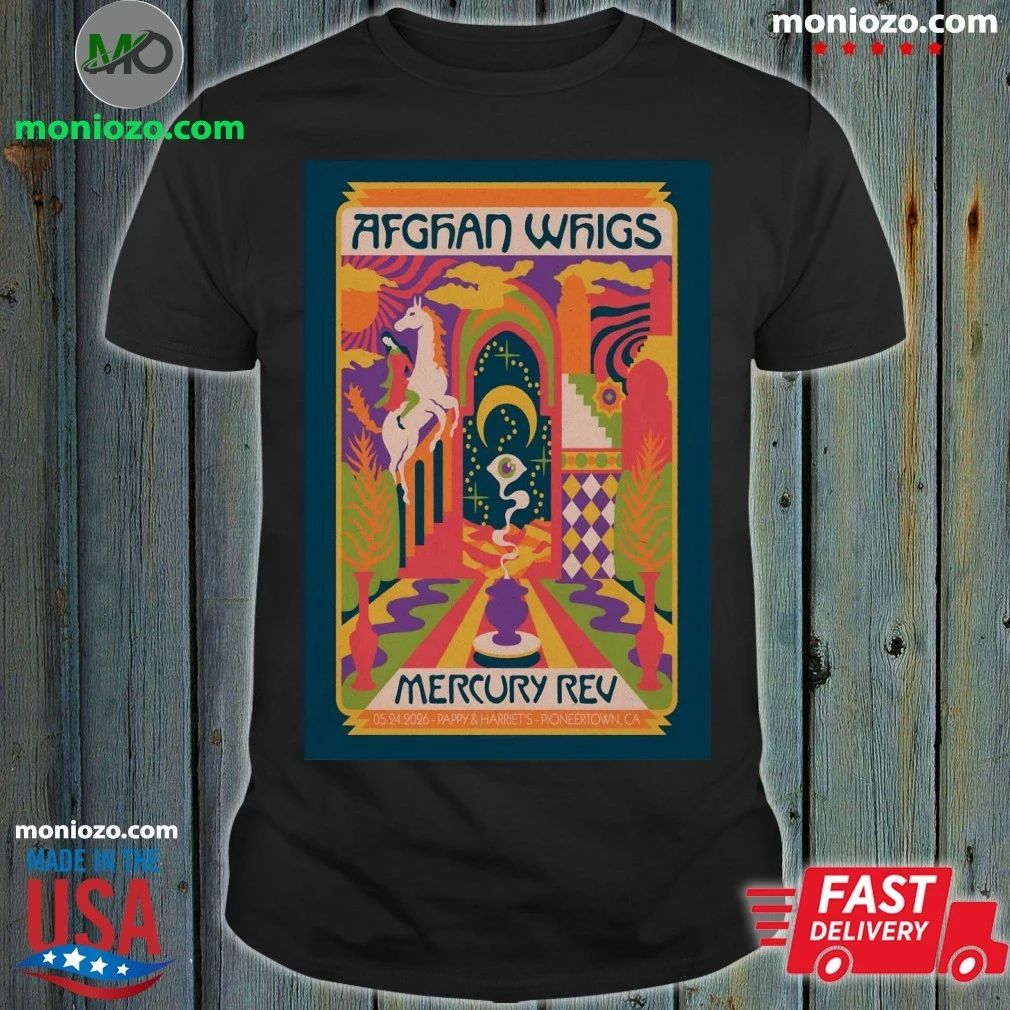 The Afghan Whigs At Pappy-Harriet’s On May 24 2026 Poster Shirt Unisex