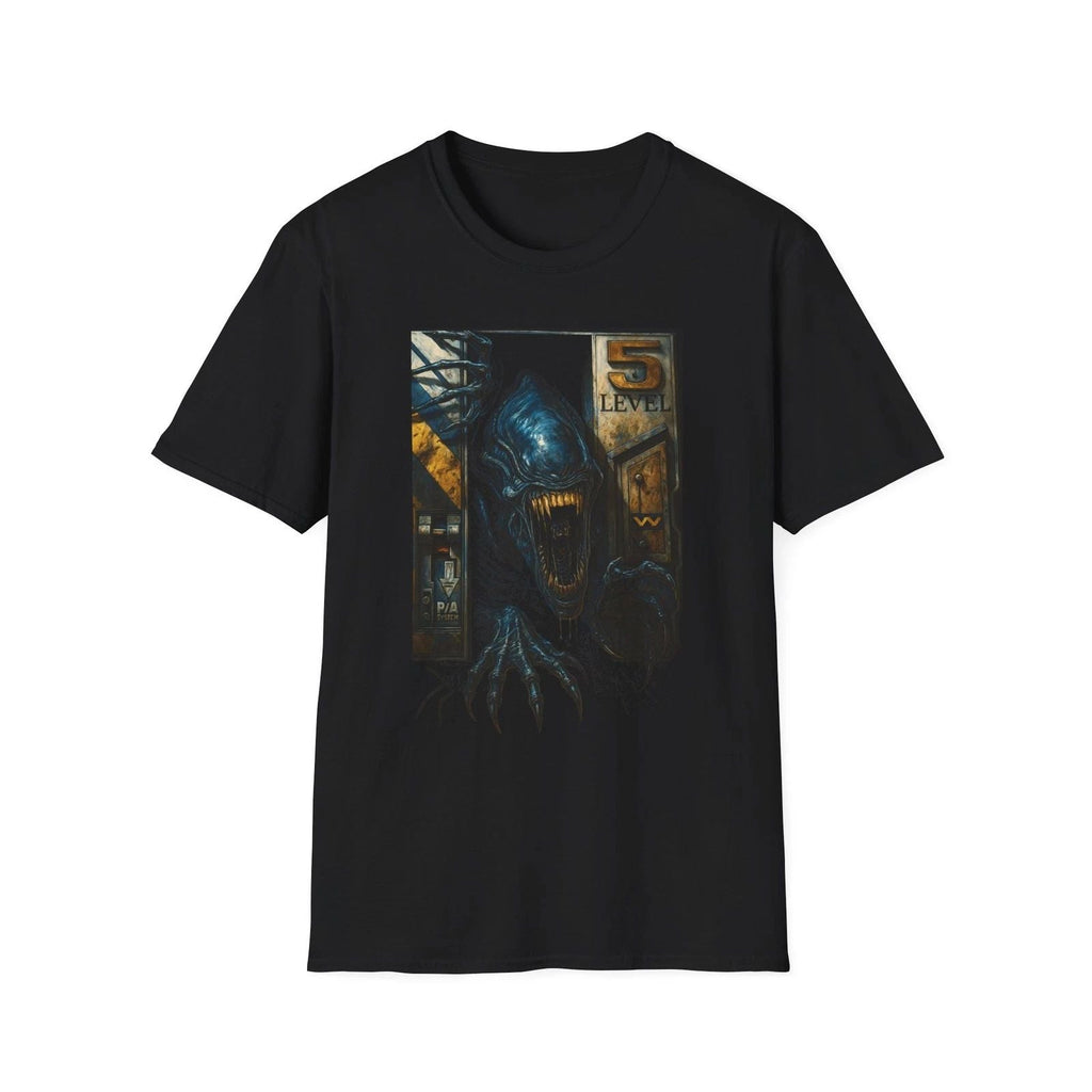 Aliens Xenomorphs Unisex Softstyle Tee, Sci-Fi Horror Shirt, Extraterrestrial Unisex