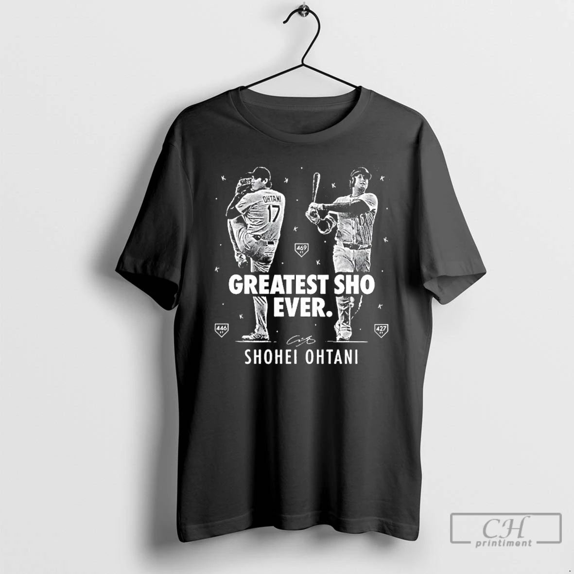 Premium Shohei Ohtani Greatest Sho Ever Signature T Shirts Unisex
