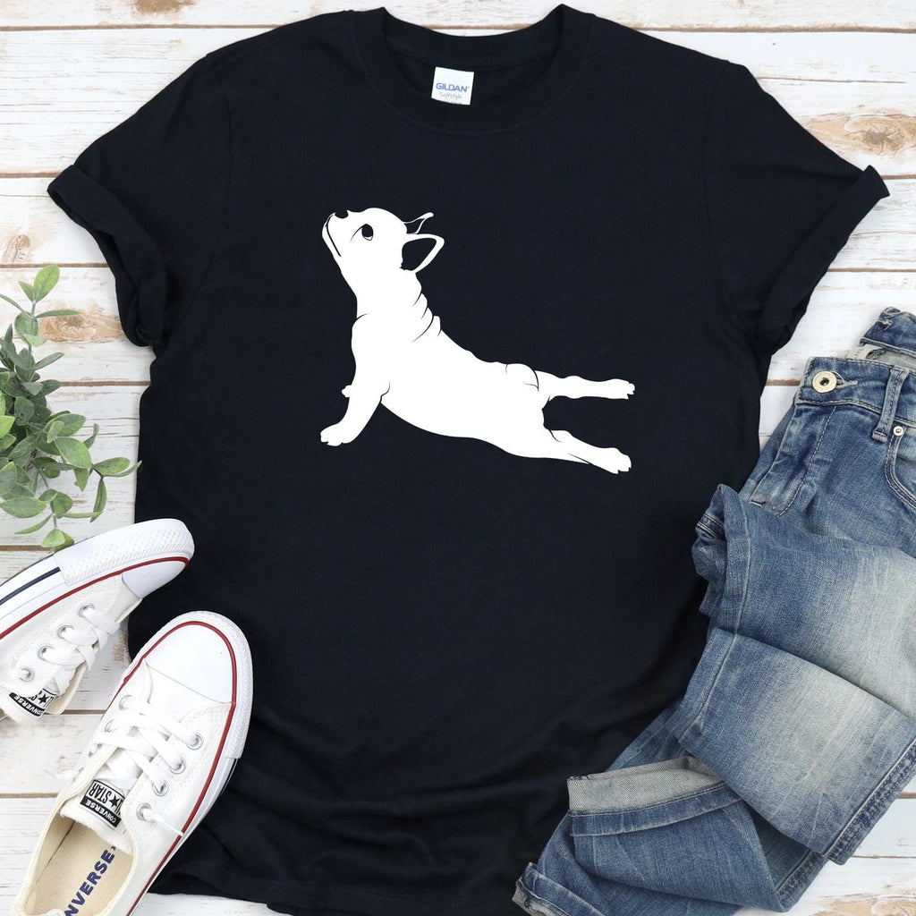 French Bulldog Yoga Shirt Pug Pilates Meditation Funny Yoga Unisex Unisex