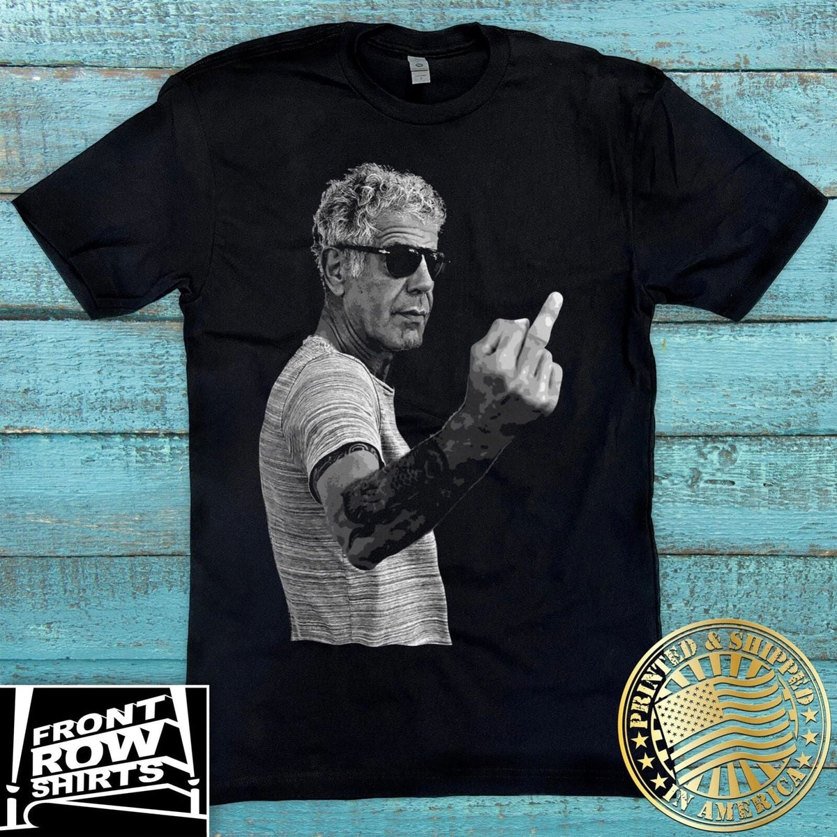 ANTHONY BOURDAIN ***MIDDLE FINGER*** NEXT LEVEL Unisex