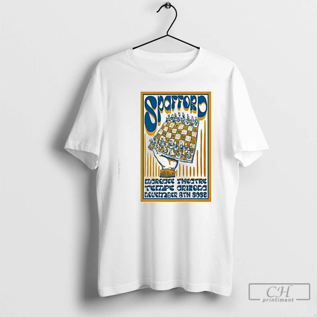 Premium Spafford Nov 8th 2025 Marquee Theatre Tempe Az T Shirts Unisex