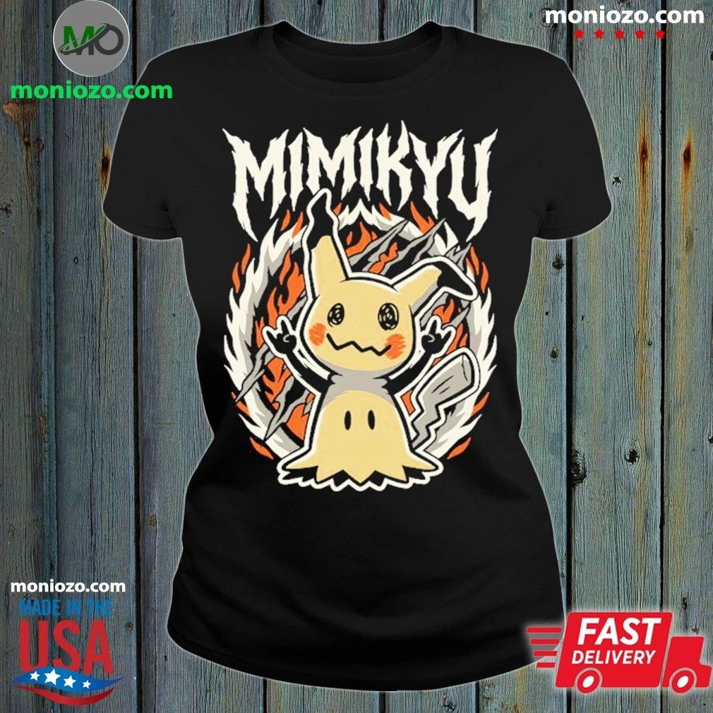 Rock On Mimikyu Shirt Unisex