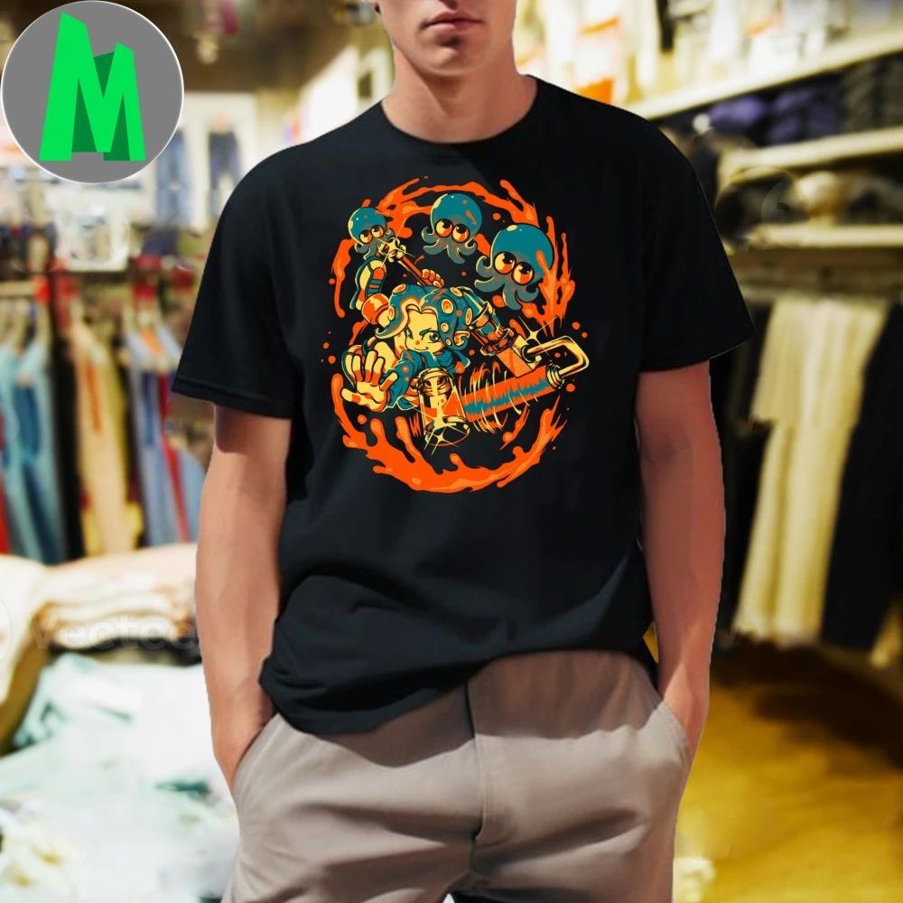 Splatoon Game Paint With Your Heart Unisex