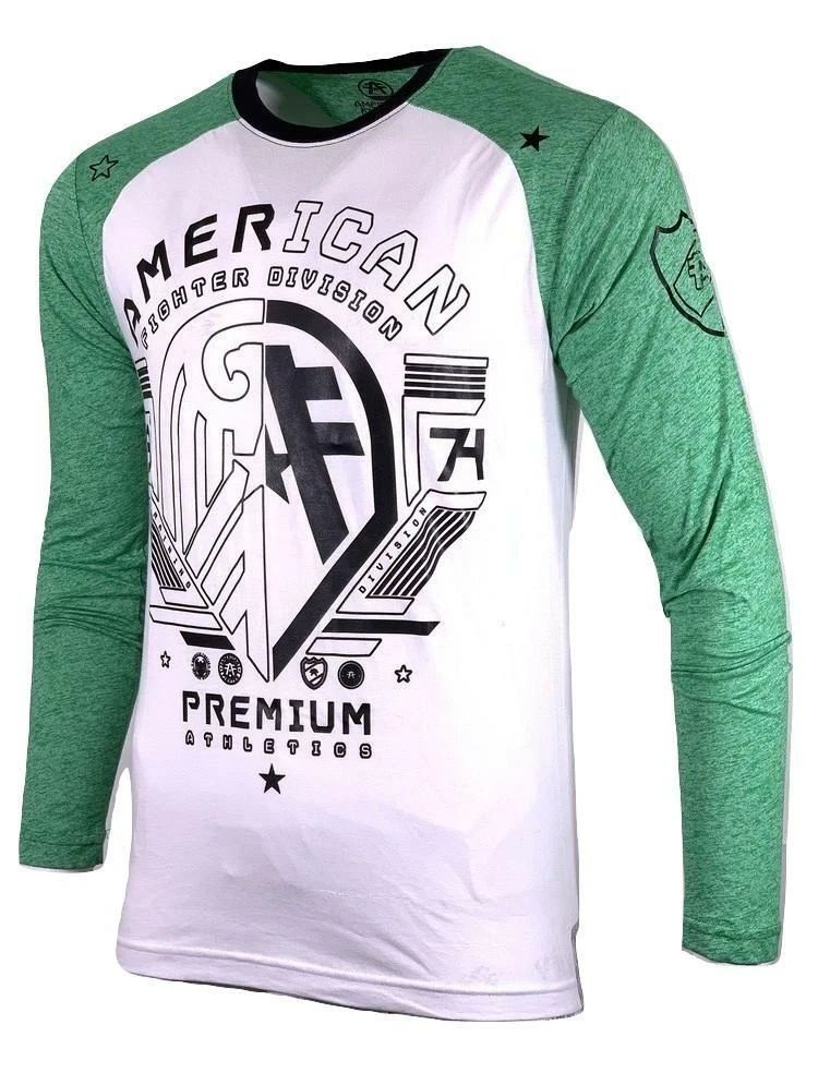 AMERICAN FIGHTER Men's L/S KENTON TEE Athletic MMA Unisex