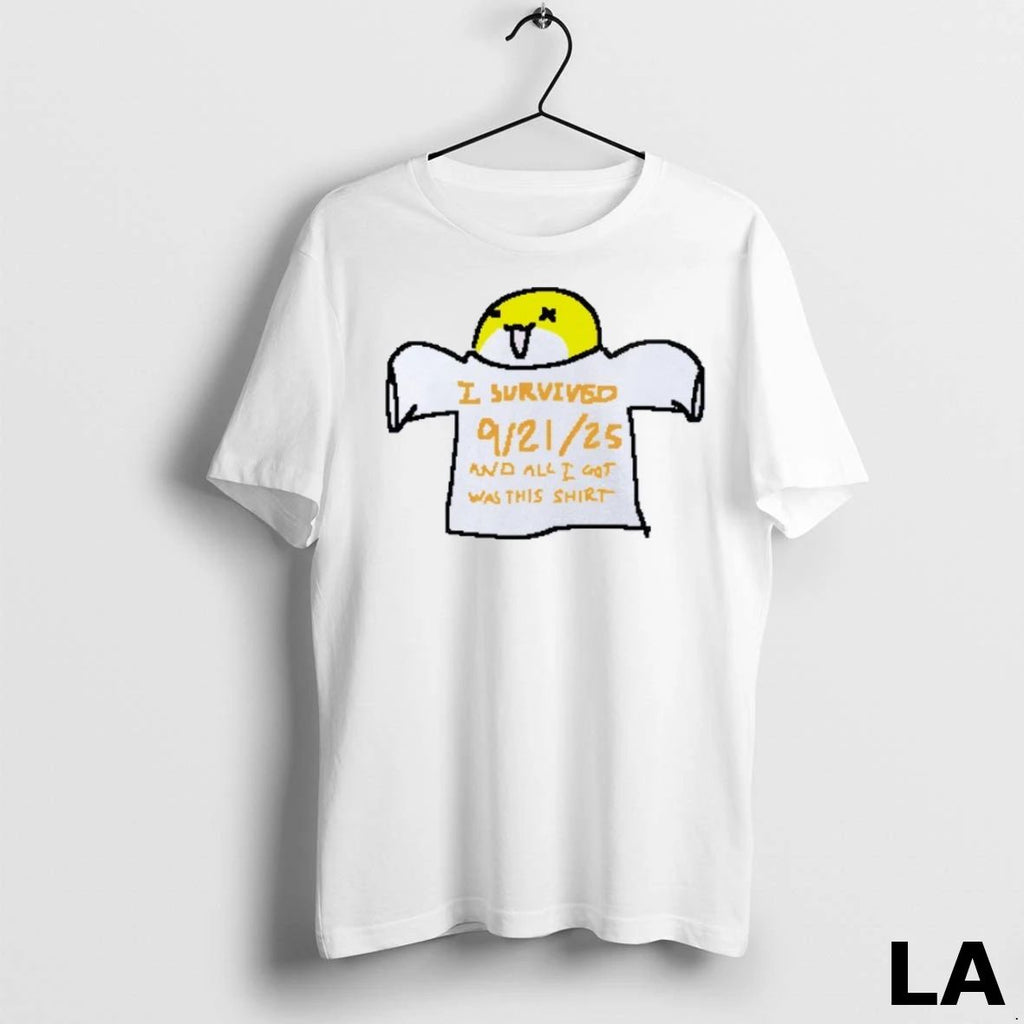 Original I Survived 9 21 25 And All I Got This Halloween Unisex