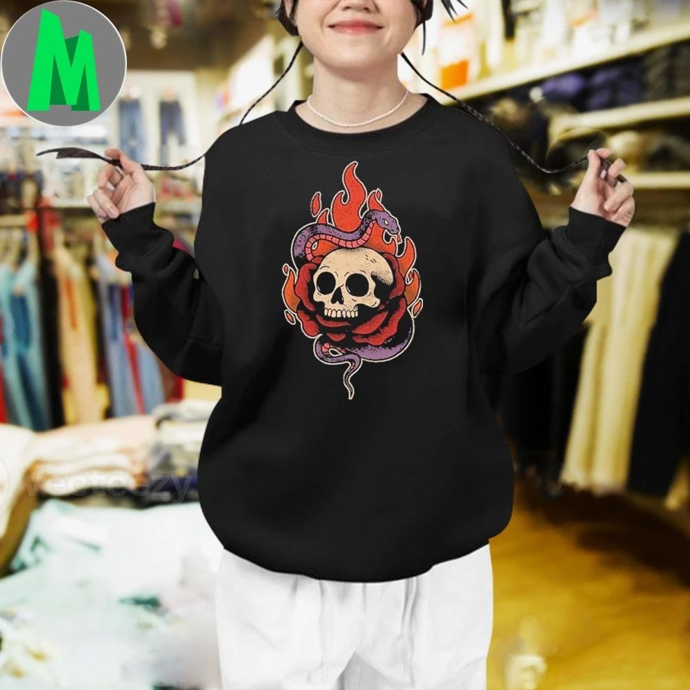 Skullfire Serpent Shirt Unisex