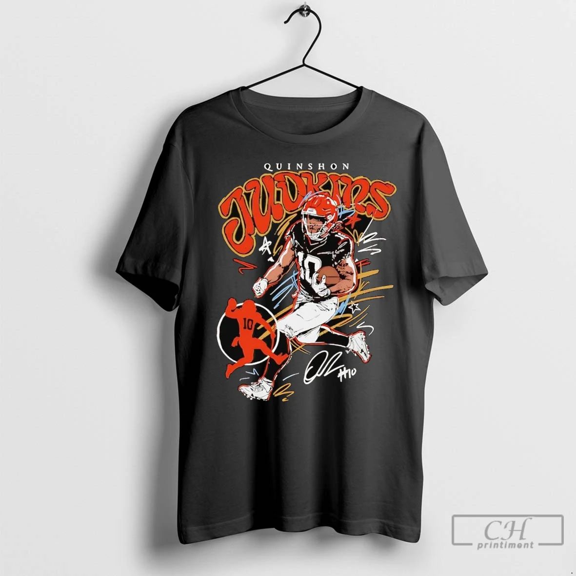 Premium Quinshon Judkins Running Signature Cleveland Browns Unisex
