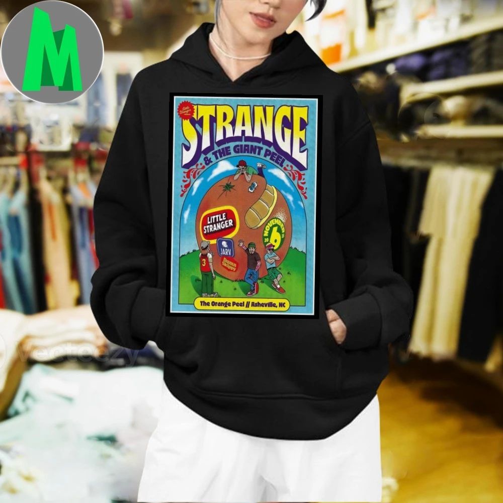 Strange The Giant Peel Nov 6 2025 The Orange Peel Asheville, NC Poster Shirt Unisex