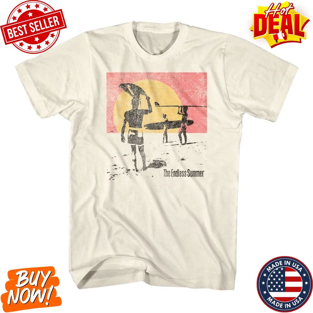 Endless Summer Inspired Vintage Surf Movie Retro Beach Style Graphic T Unisex