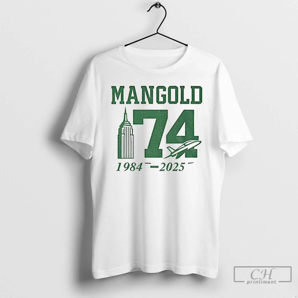 Classic Rest In Peace Nick Mangold New York Jets Tribute 1984 2025 T Shirts Unisex