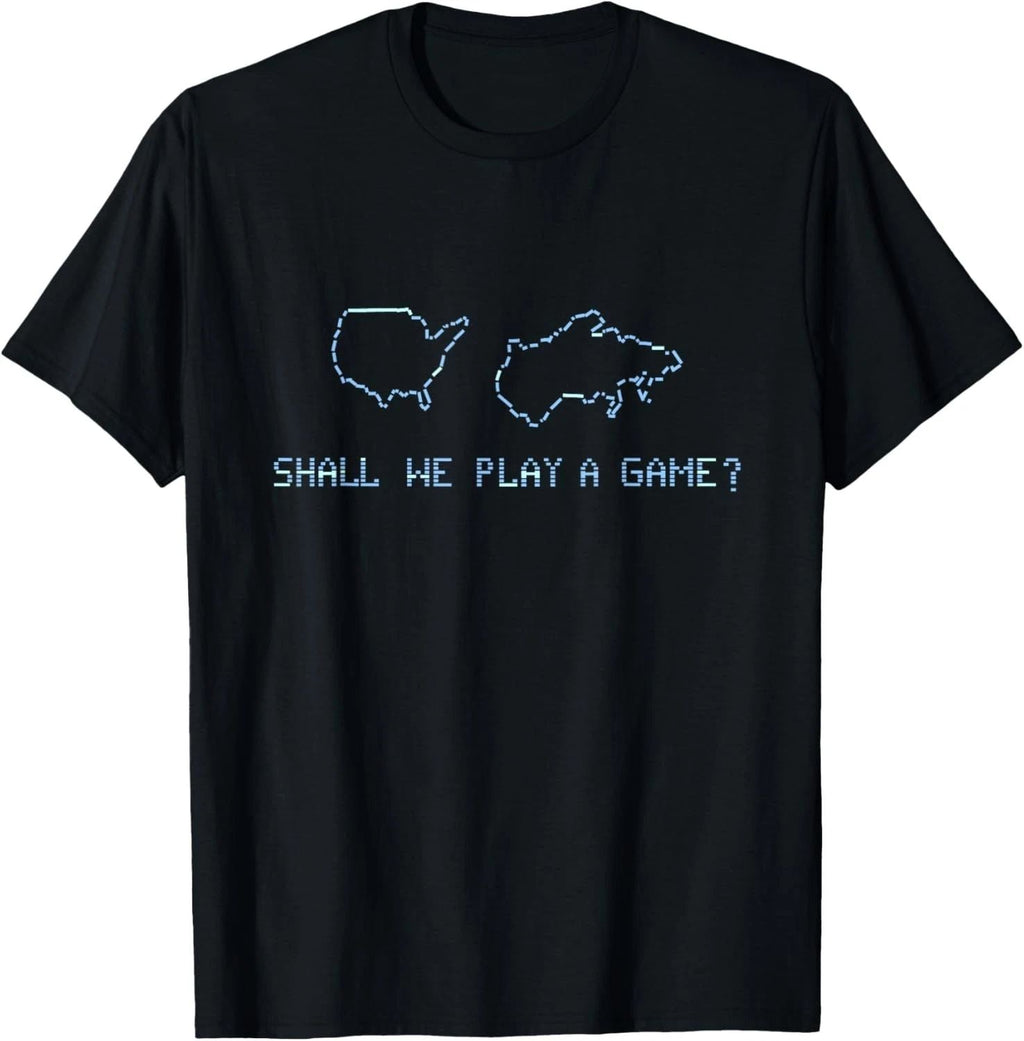 Shall We Play A Game? Wargames Gaming Unisex
