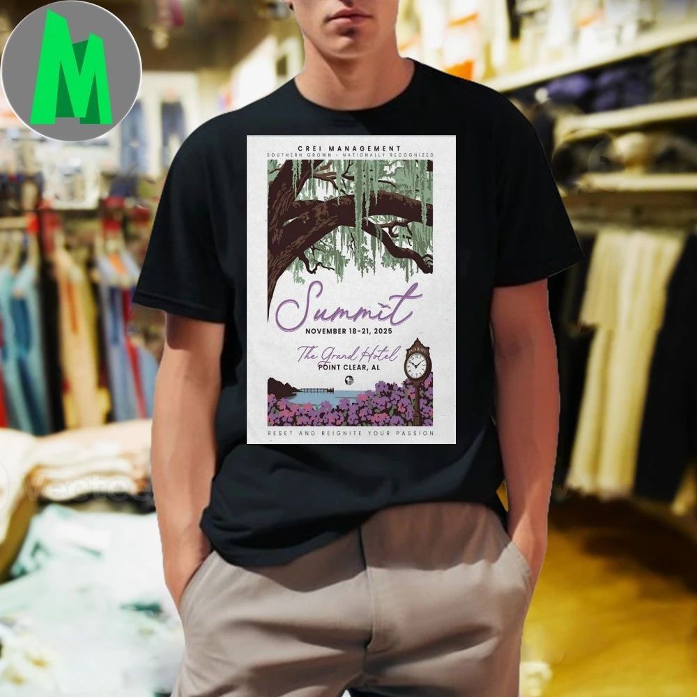 Summit Nov 18-21 2025 The Grand Hotel In Point Clear AL Poster Shirt Unisex