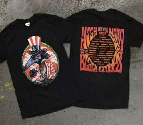 The Black Crowes High As The Moon Tour Unisex Graphic T Shirt Unisex