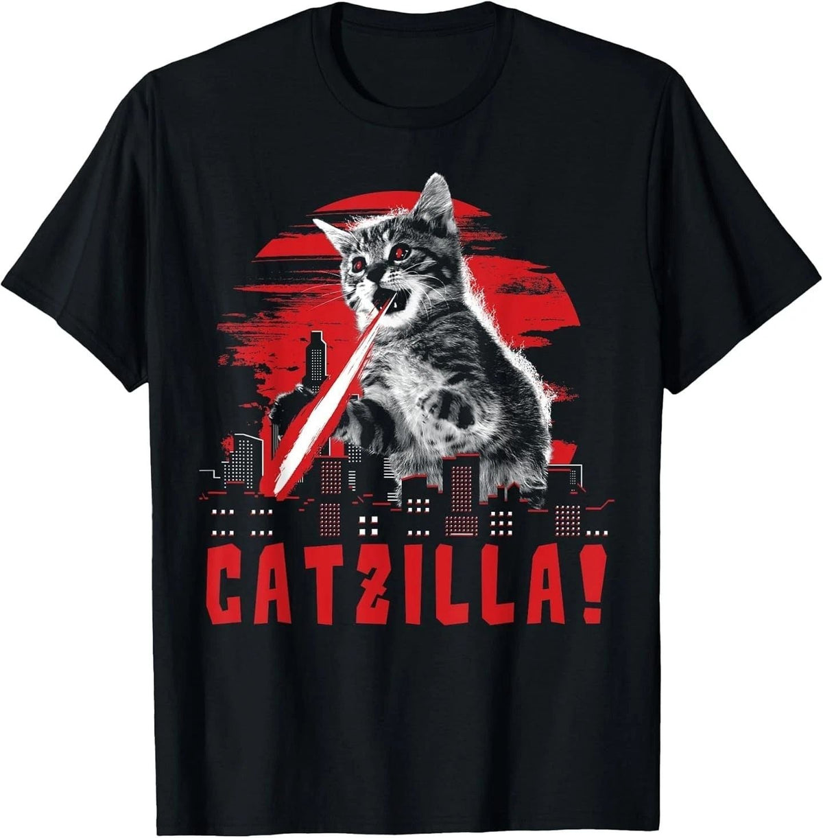 Beware Catzilla Laser Cat Unisex