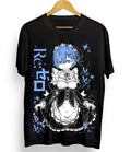 Rem Re Zero ,Cute Re Zero Ram,Subaru,Japanese Black Unisex