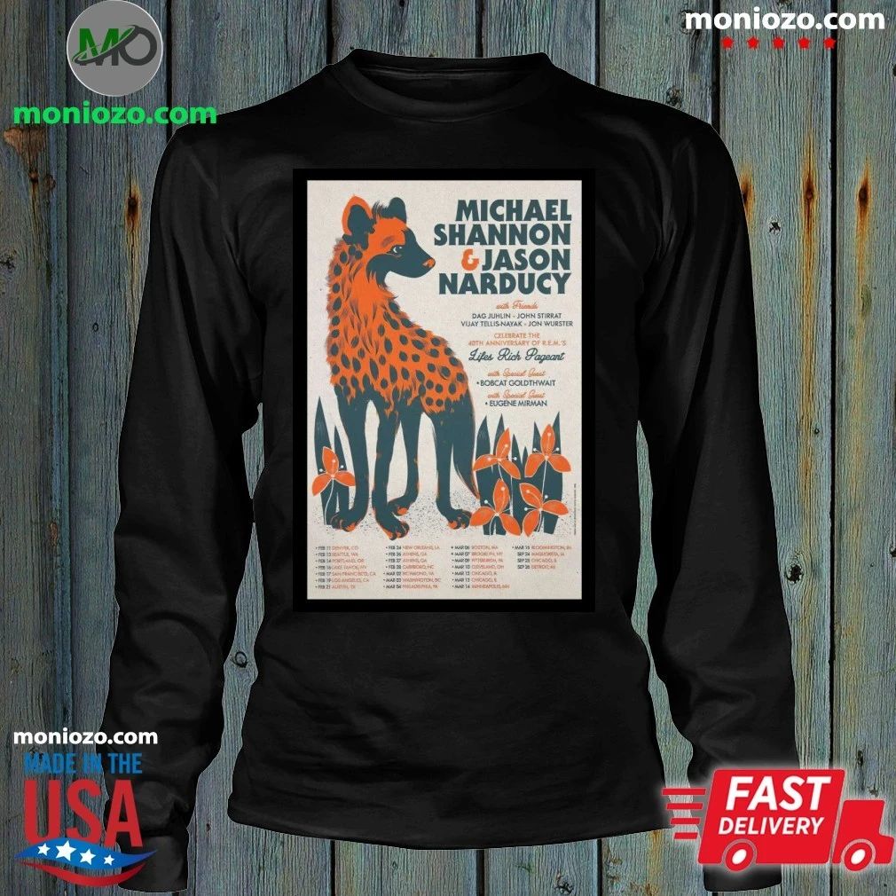 Michael Shannon, Jason Narducy & Life’s Rich Pageant Athens 2 26 26 Poster Shirt Unisex