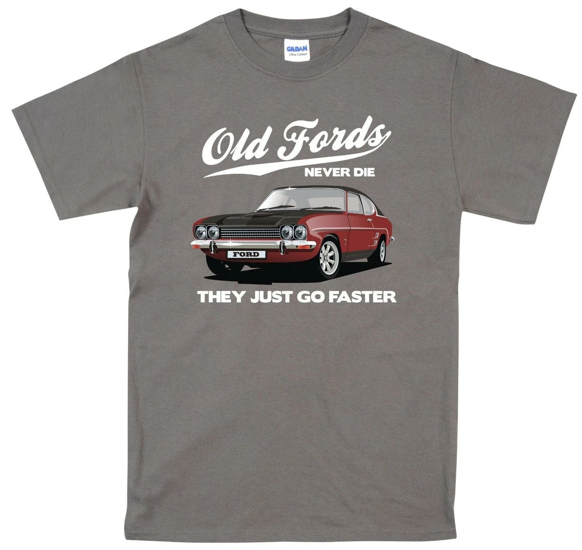 Ford Capri T Shirt Classic Car MK1 Vintage Original Design various colours Unisex