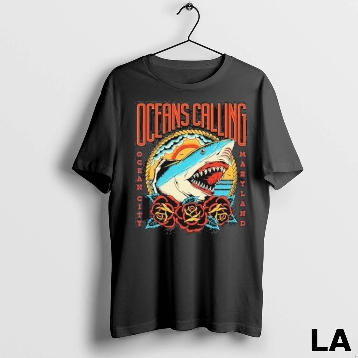 Original Oceans Calling Festival 2025 Shark Lineup Unisex