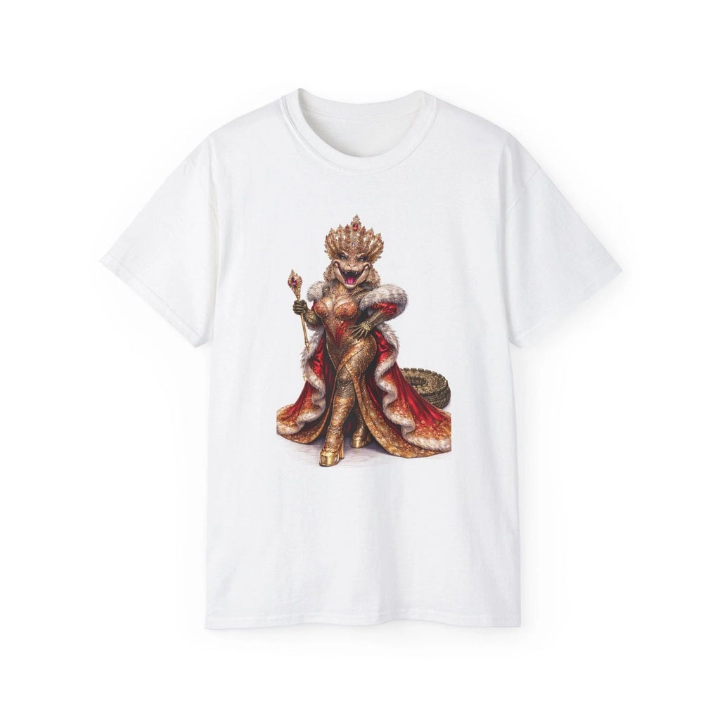 Regal Snake King | Fantasy Serpent Monarch Illustration Unisex