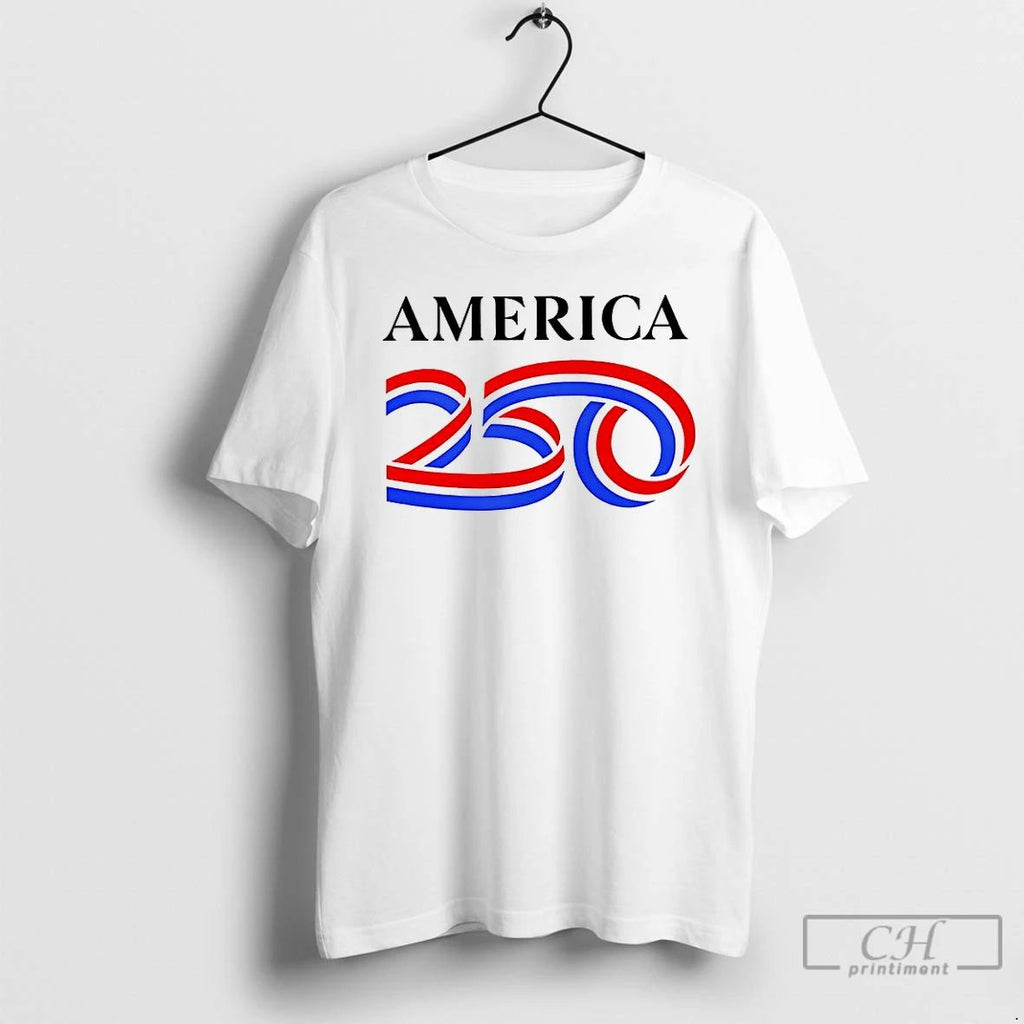 Premium America 250th Anniversary Logo T Shirts Unisex