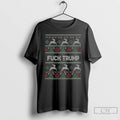 Premium Fuck Trump Anti Trump Ugly Christmas T Shirts Unisex
