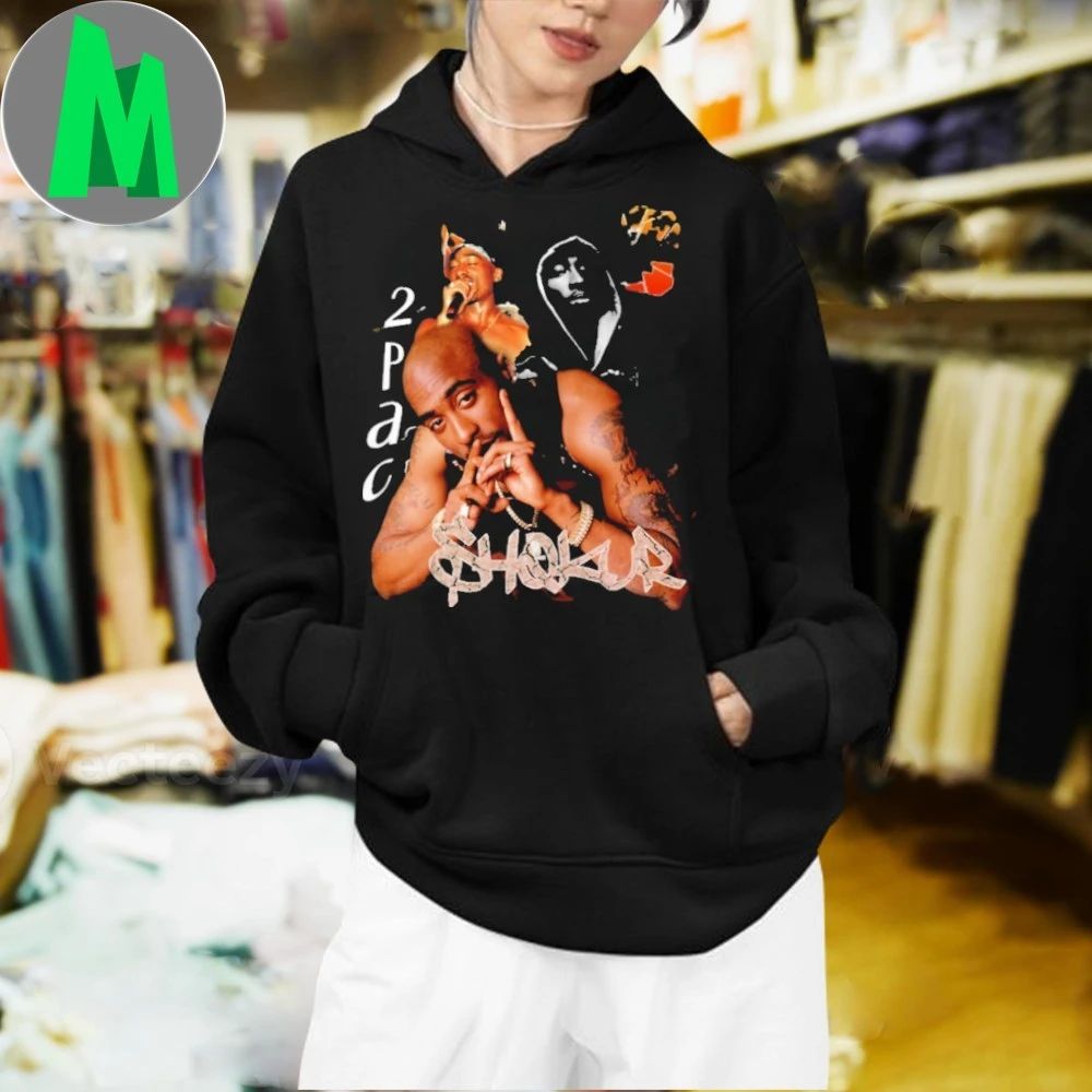Famous American rapper Tupac Shakur stage name 2Pac and Makaveli Shirt Unisex