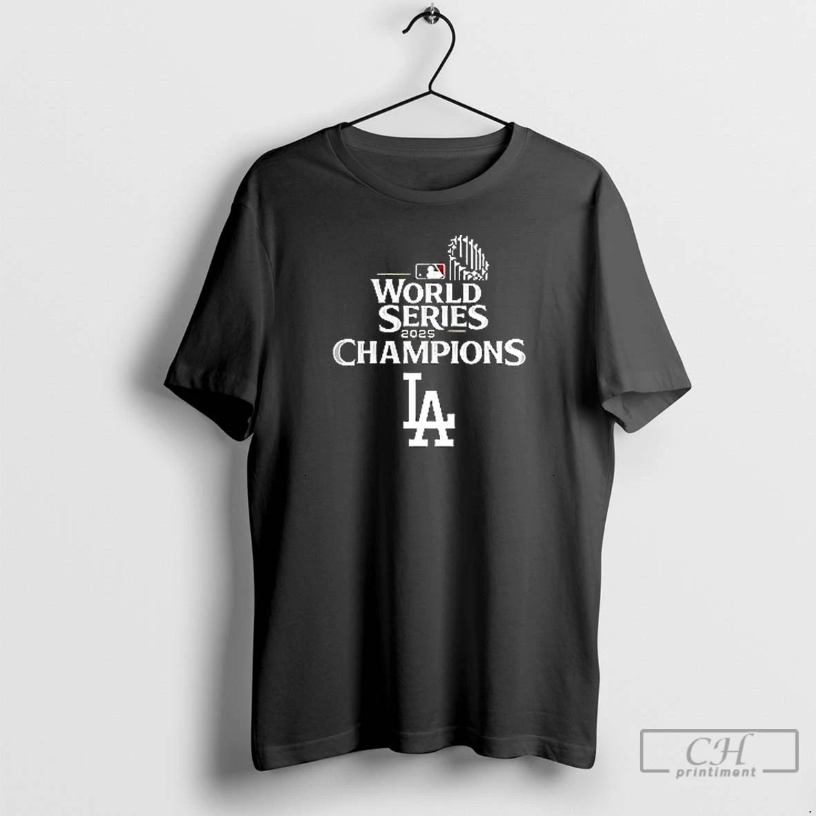 Premium Los Angeles Dodgers Win World Series 2025 Champions Black T Shirts Unisex