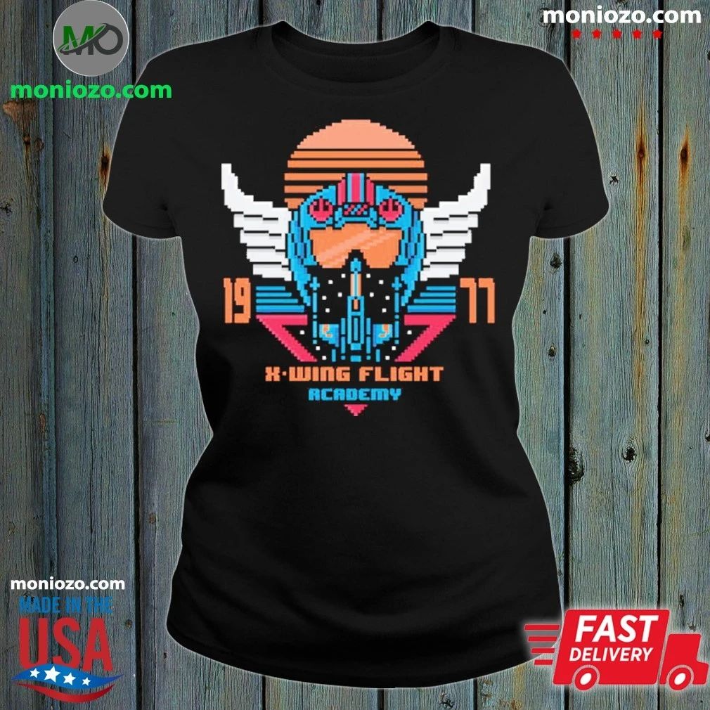 Original Pixel X-Wing Flight Academy Shirt Unisex