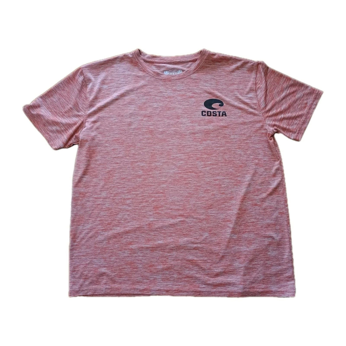 Costa Tee Shirt T Shirt Men’s XL Red Heather Short Sleeve Beach Surfing Fish Unisex