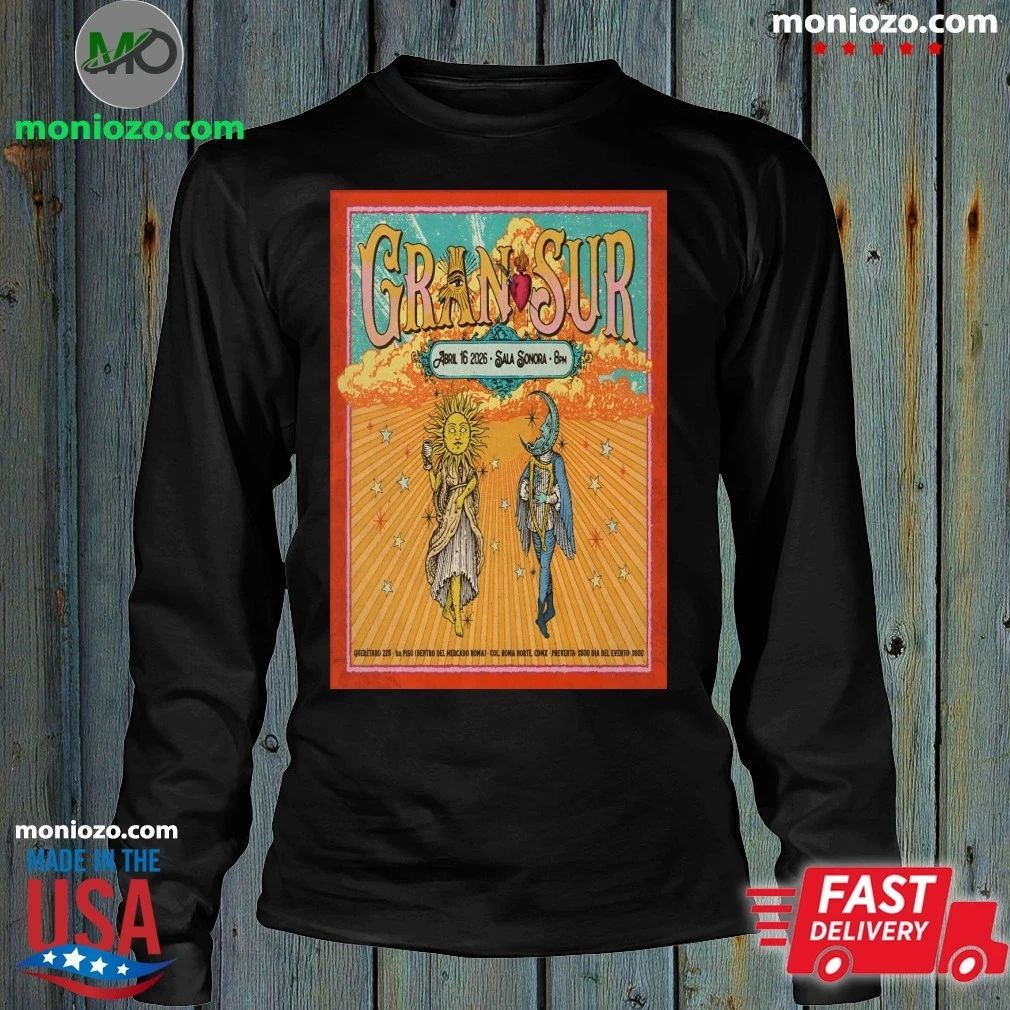 Gran Sur Apr 16 2026 Roma Norte Mexico City Poster Shirt Unisex