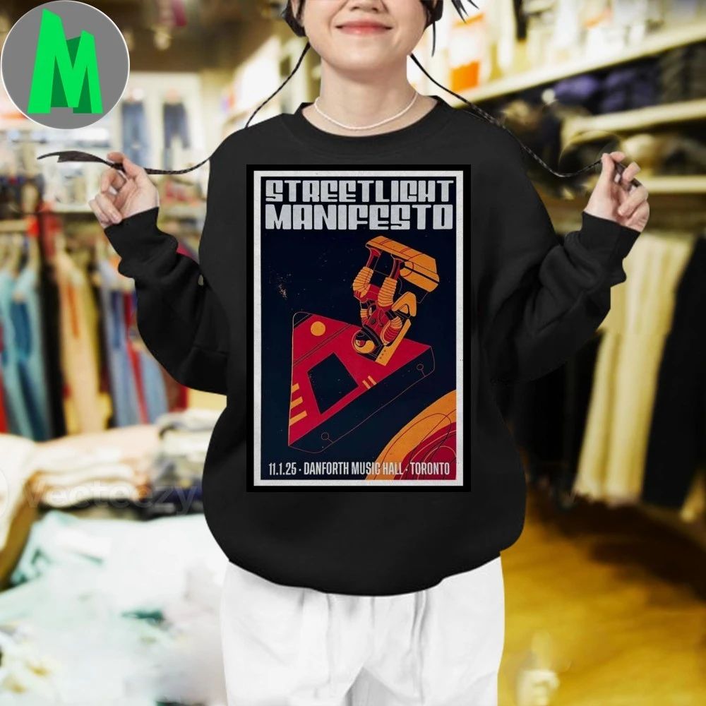 Streetlight Manifesto Ontario 2025 Poster Shirt Unisex