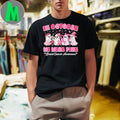 In October We Wear Pink Ghost Breast Cancer Halloween Shirt Unisex