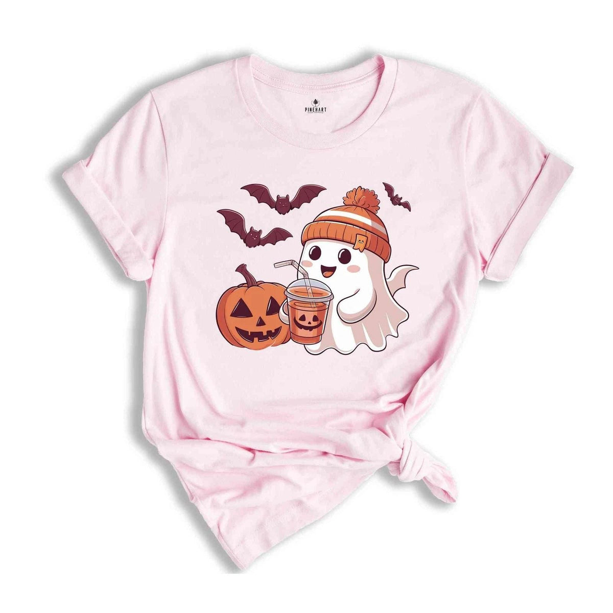 Cute Ghost Halloween Shirt, Fall Coffee Shirt, Mom Shirt, Little Ghost Juice Shi Unisex