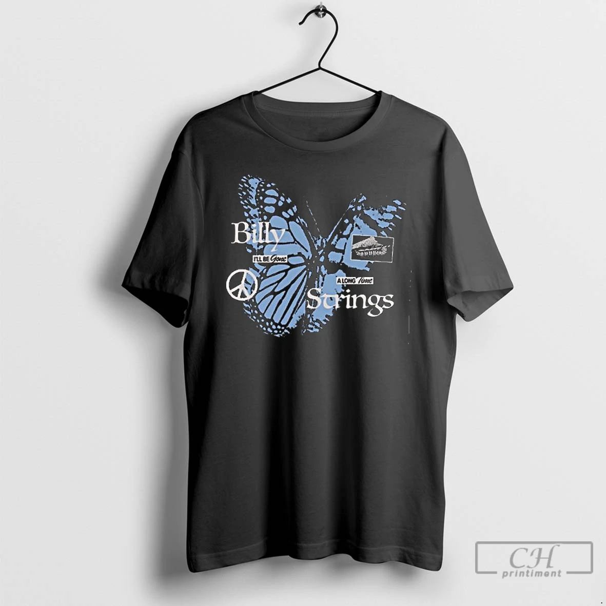 Classic Billy Strings Butterfly Ill Be Gone A Long Time Long Sleve T Shirts Unisex