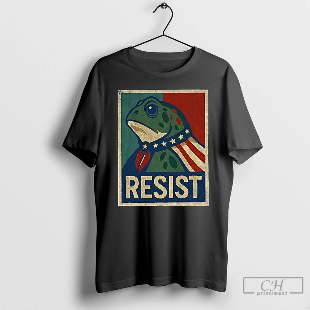 Classic Portland Resist Frog Anti Trump Hope T Shirts Unisex